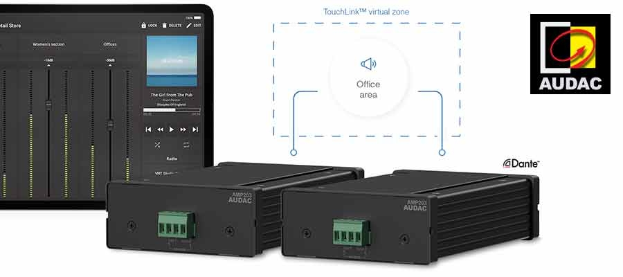 AMP203 uses TouchLink™ Technology