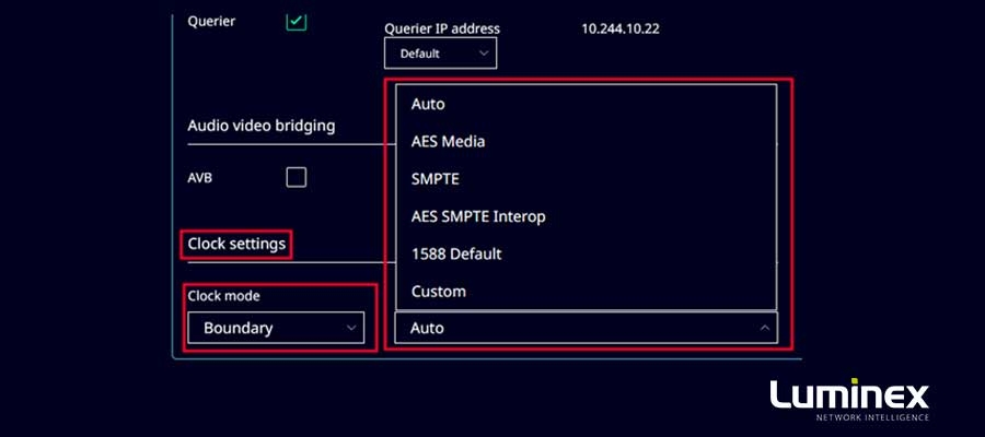 Boundary Clock Features Now Available