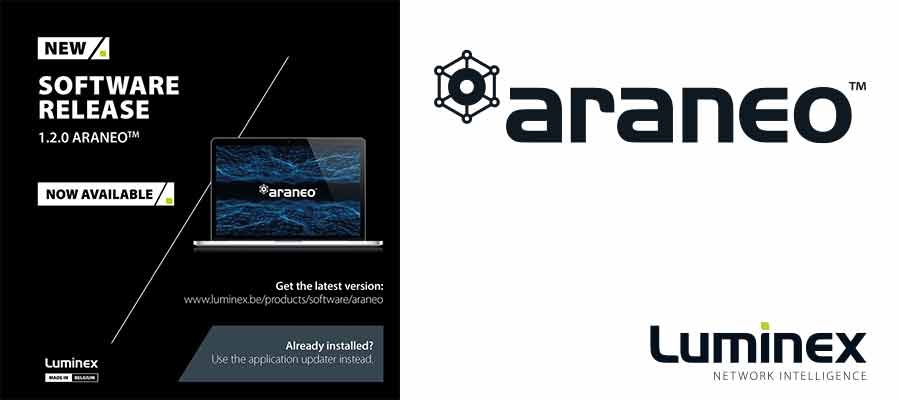 Software release for Luminex 's Araneo 1.2.0 is now available!