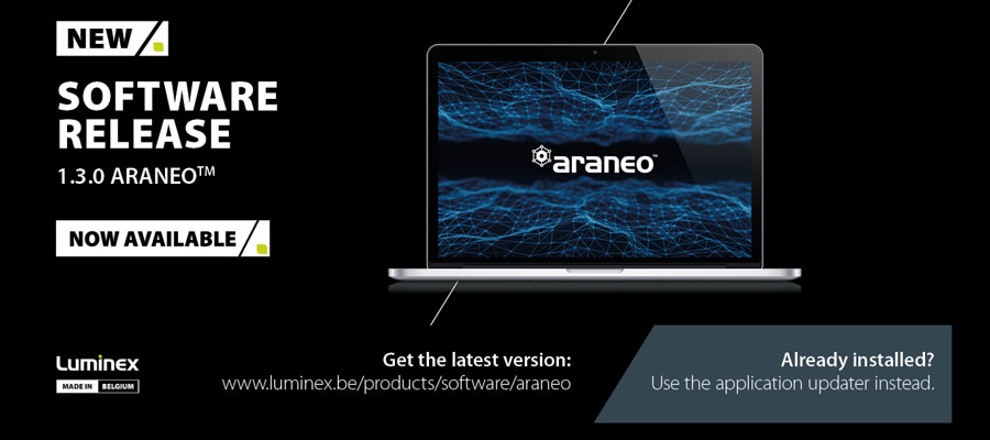 Luminex Releases a New Version of the Araneo Software