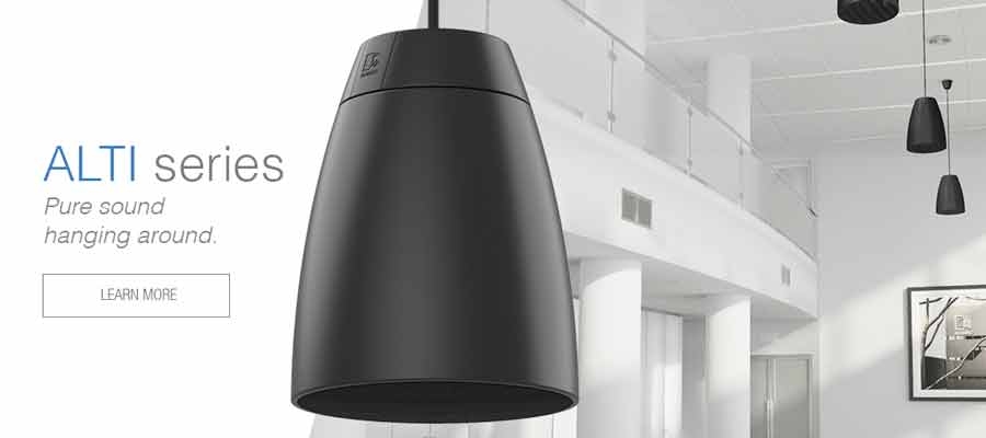 AUDAC Releases ALTI – Pendant loudspeakers