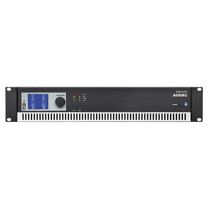 SMA500 WaveDynamics™ dual-channel power amplifier 2 x 500W