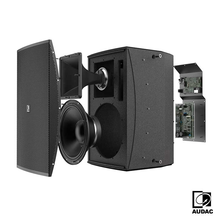 AUDAC launches high-output loudspeaker - VEXO Series