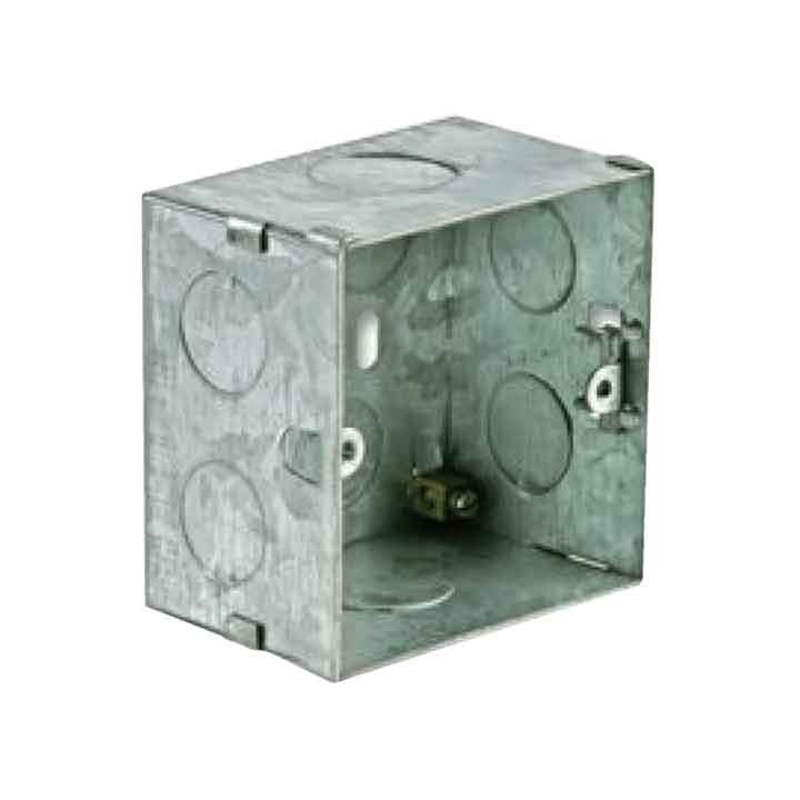 WB3102/FS Wall mounting box Flush mount - solid wall