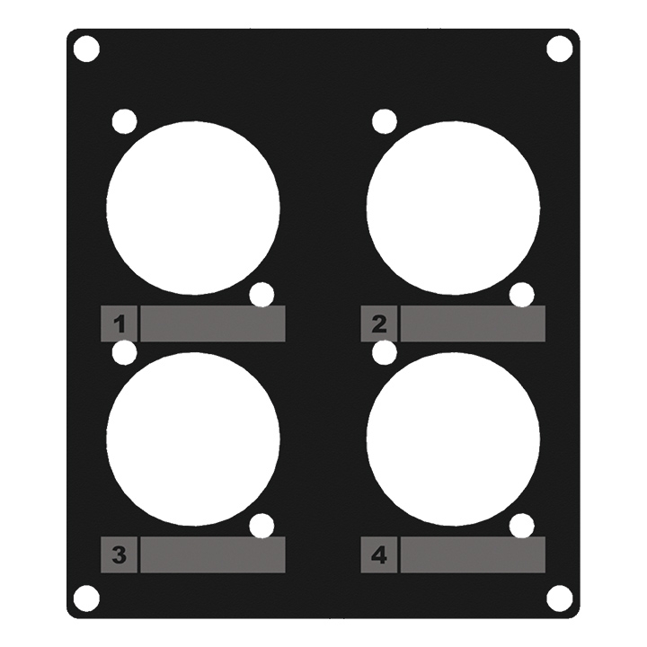 CASY Modular Solutions - Pre-made, cut-out holes