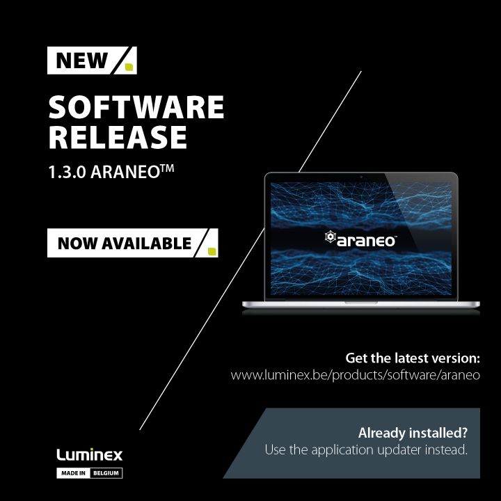 Luminex Releases a New Version of the Araneo Software