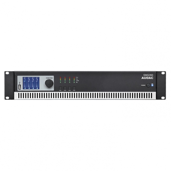 SMQ350 WaveDynamics™ quad-channel power amplifier 4 x 350W