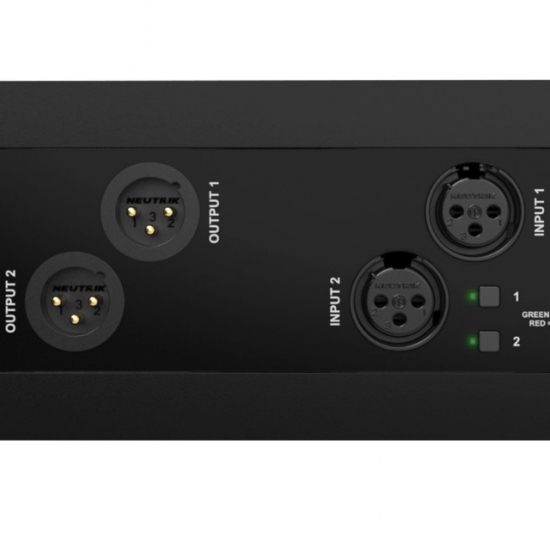 NWP222 Network in- & output panel - 2 x XLR in- & out + BT (4 x 2 CH)