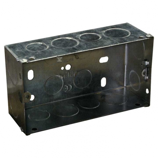 WB50/FS Flush mount box for AUDAC wallpanel - solid wall