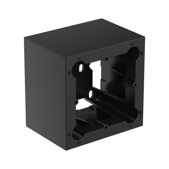 WB200 Surface mount wall box for WP & DWP series - 80 x 80 mm wall panel