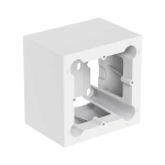 WB200 Surface mount wall box for WP & DWP series - 80 x 80 mm wall panel