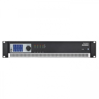 PMQ600 WaveDynamics™ quad-channel 70/100V power amplifier