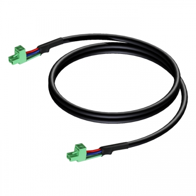 CLA530 Loudspeaker cable - terminal block - terminal block (2p - 5.08mm)